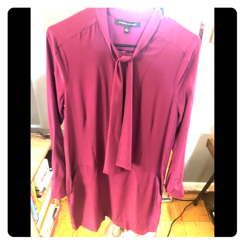 NEW 💯 SILK Cynthia Steffe dress w/ pockets!